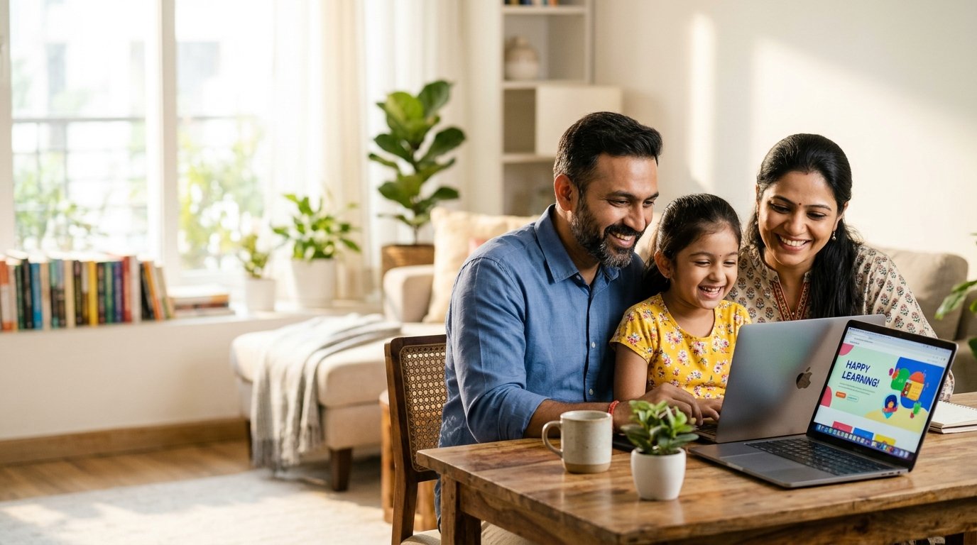 Distroo Claims Assistance - Happy Indian family supported by dedicated claims partner
