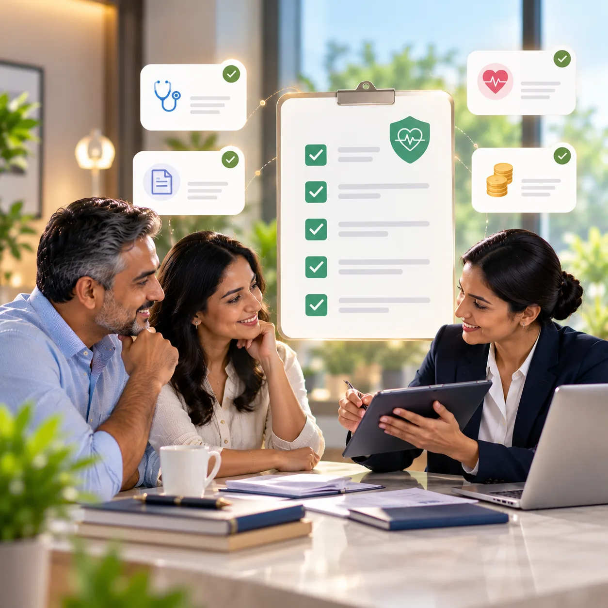 An annual renewal review with a Distroo Advisor